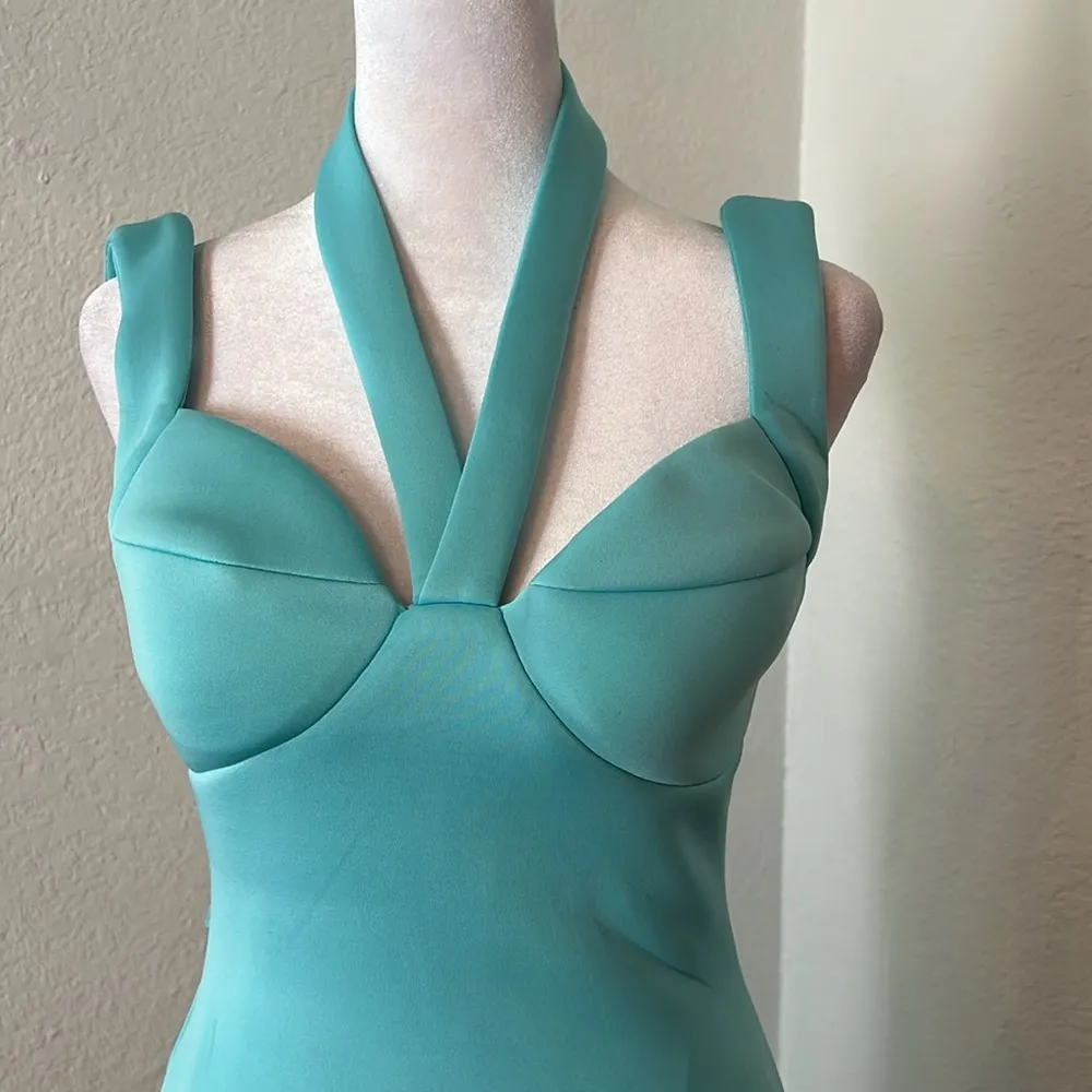 Women's Bodycon gown Blue - Image 3