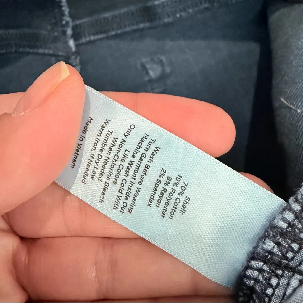 Talbots Jegging Crop Jean Blue Size 16 Stretch Casual Skinny Fit Comfort - Image 5