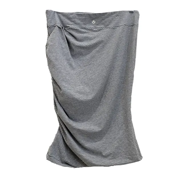 Lululemon Hyper Stripe Gray Anytime Skirt - Image 9