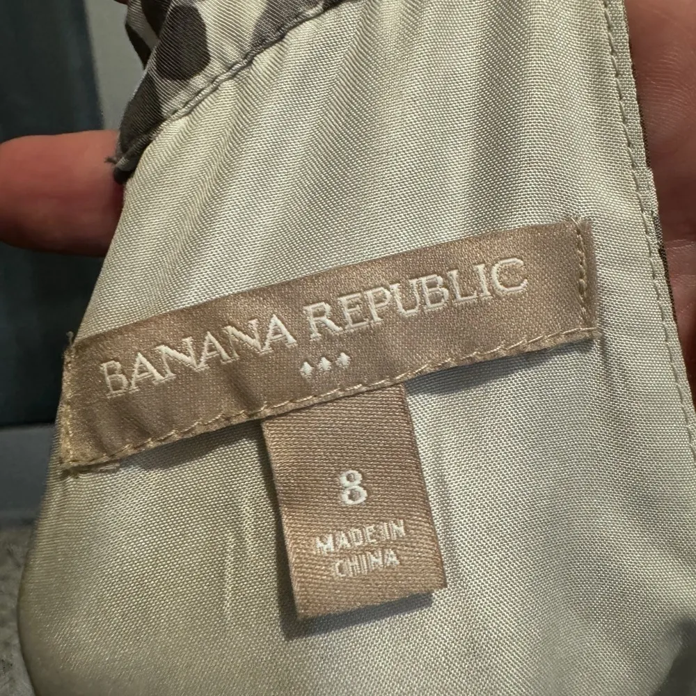 NWOT Banana Republic Factory Multi-Print Dotted Maxi Dress size 8 - Image 6