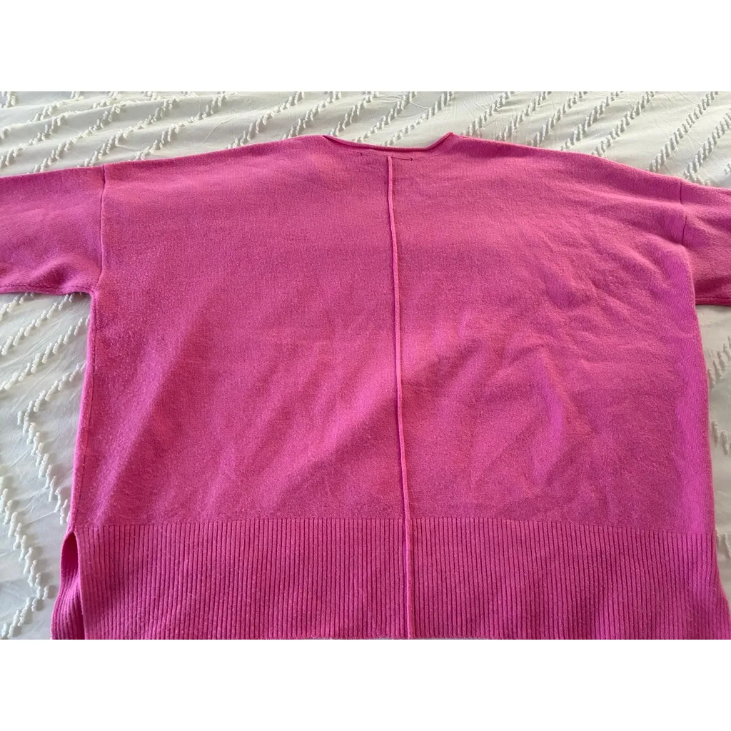 French connection Pink Scoop Neck Sweater XL - Image 3