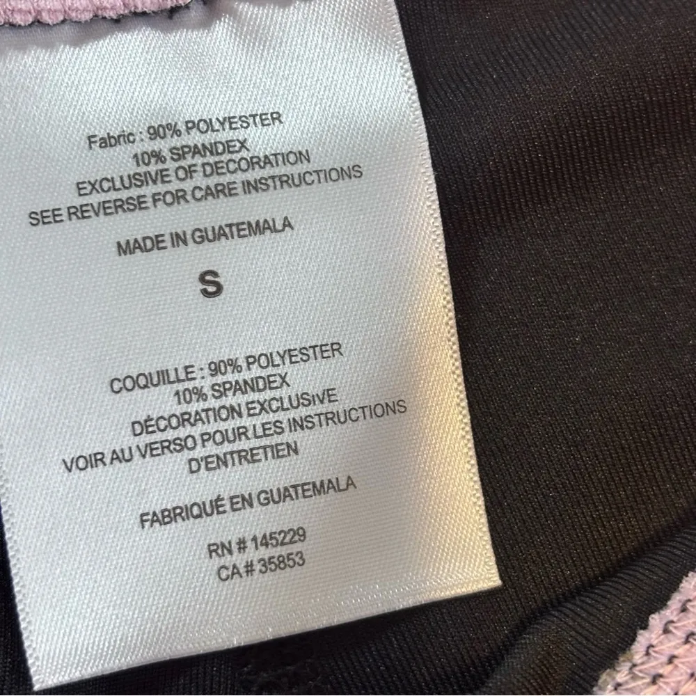 YUKON GEAR Black with Mossy Oak Pink Camo Print Waist Leggings Small Brand new - Image 7