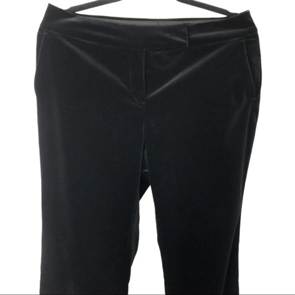 Saks Fifth Avenue Madison Fit Velour Pant Size 10P - Image 8