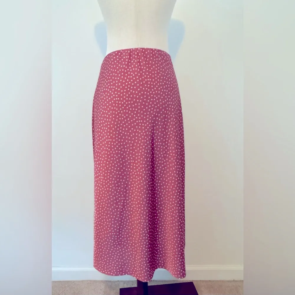Miami Polka Dot Midi Skirt Size L - Image 5