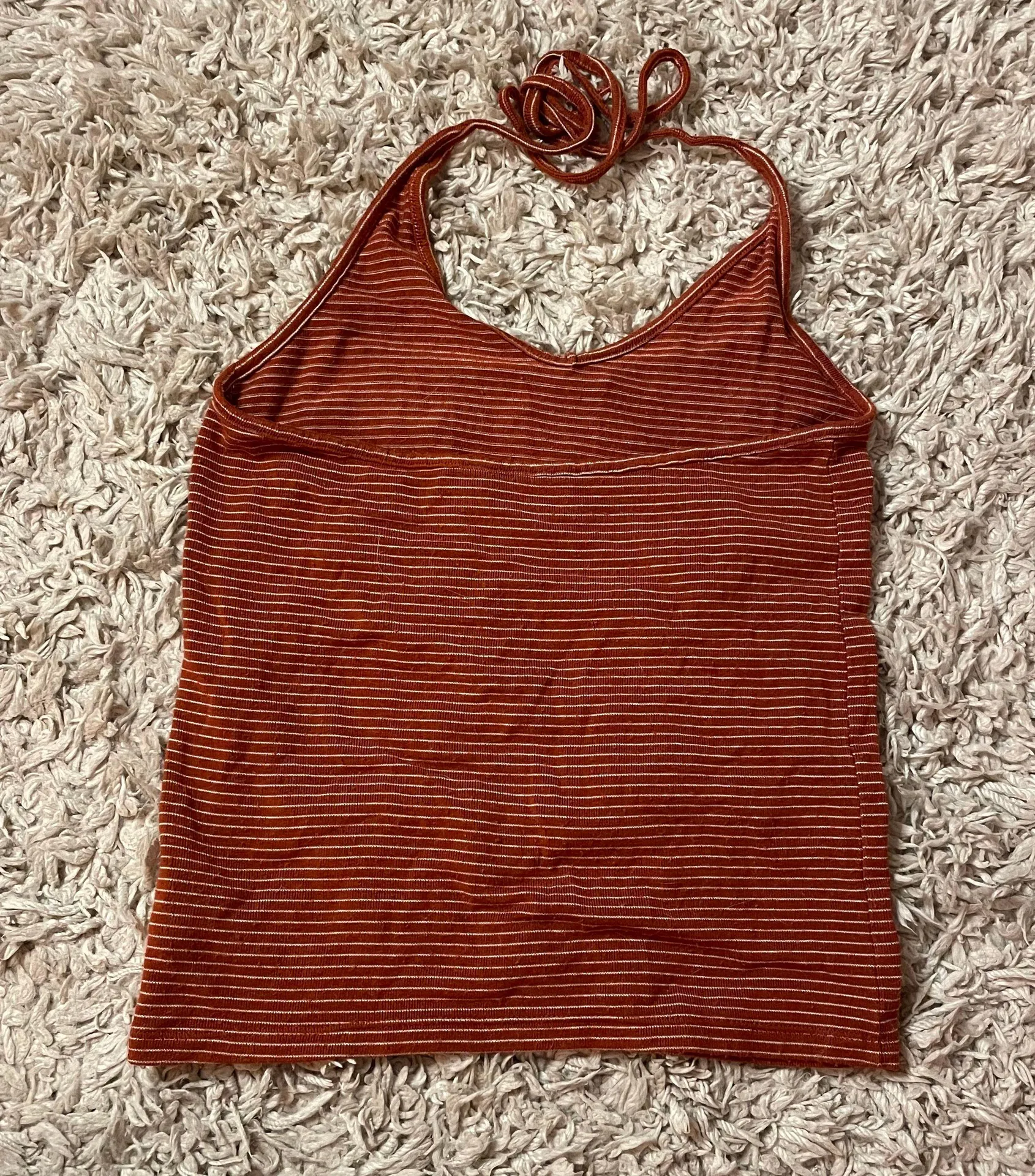 American Eagle Striped Halter Top - Image 3