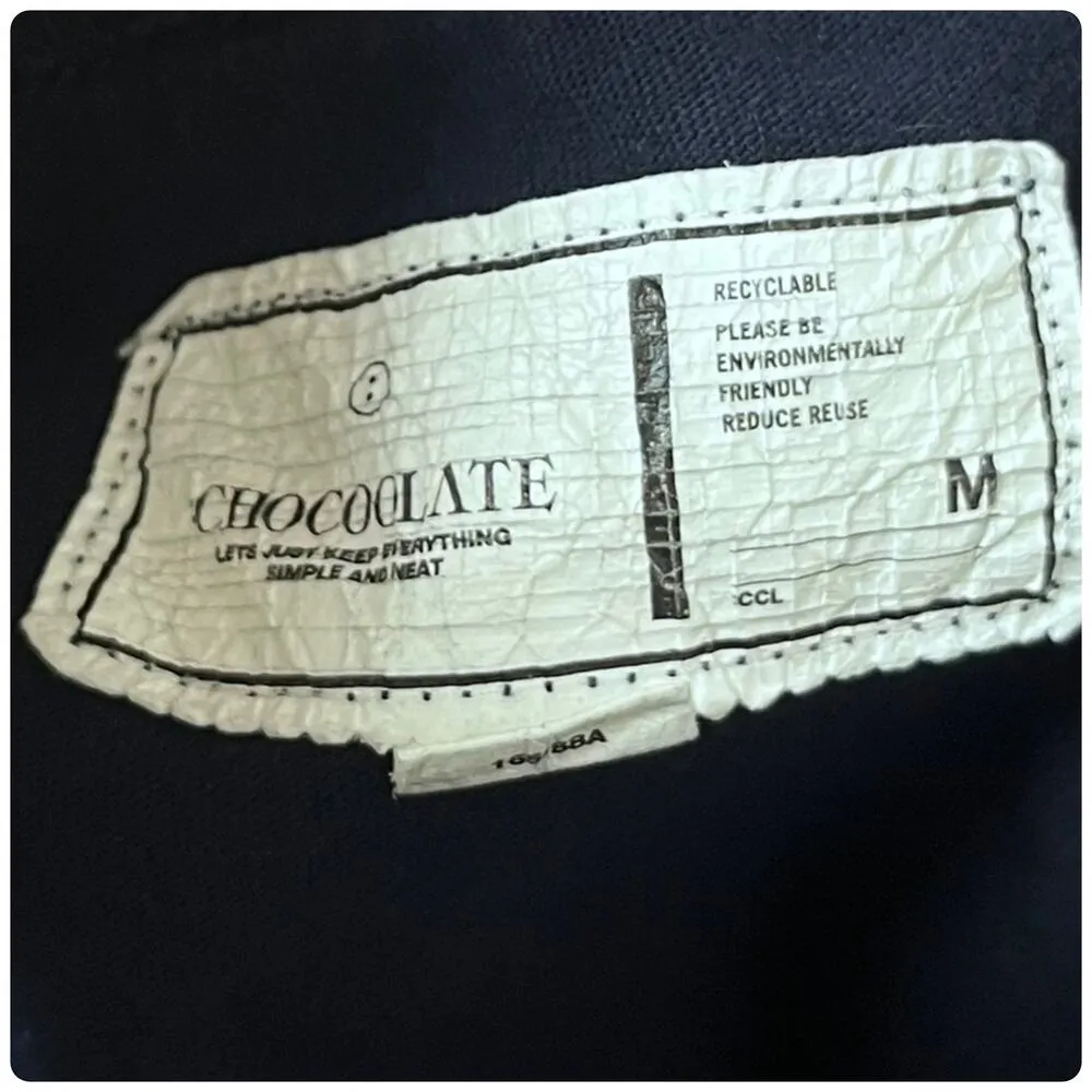 Chocoolate Blue Felt Appliqué Embroidered Regal Nutcracker Tee Size Medium - Image 8