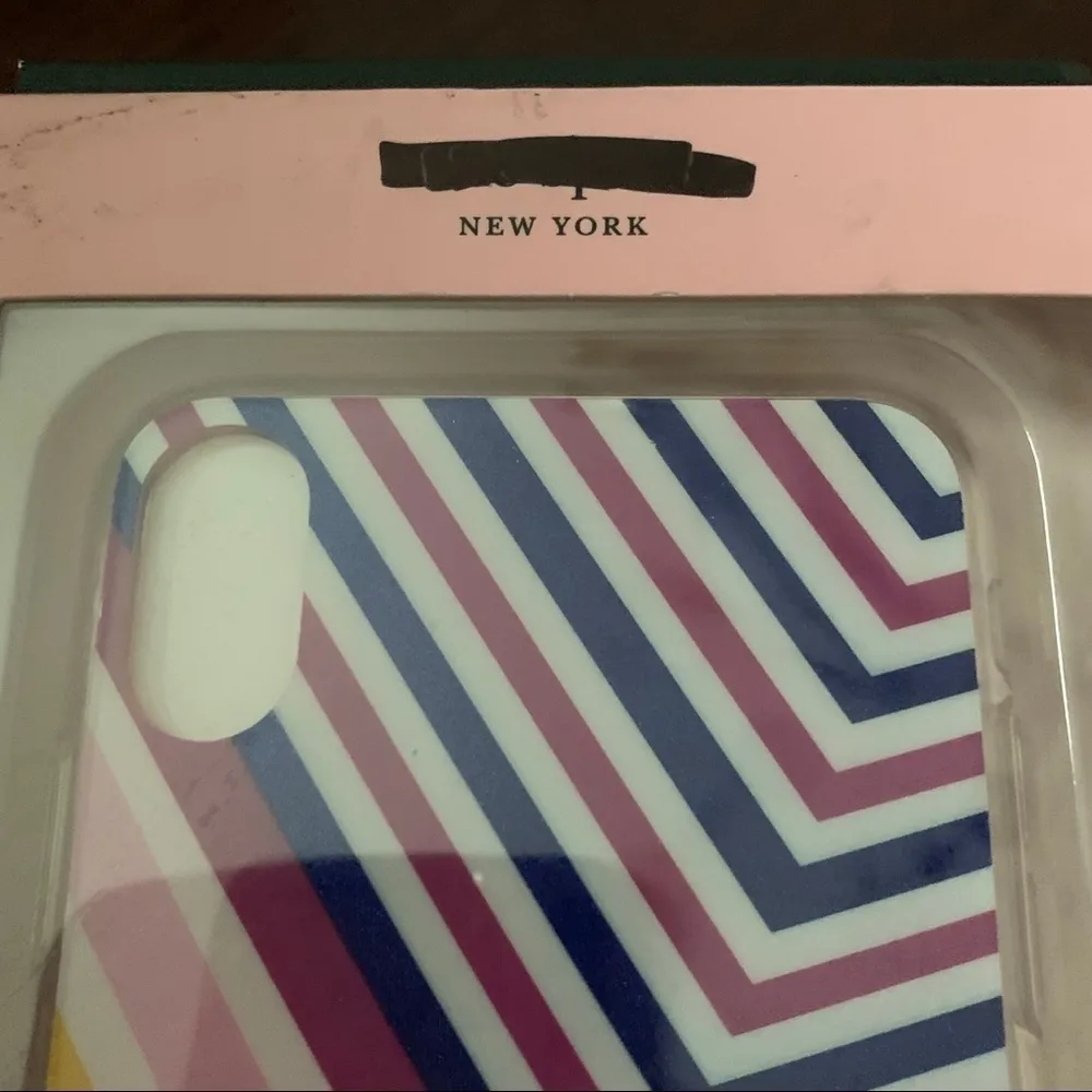 {IPHONE XSMAX}kate spade glitter geobrella rainbow - Image 5