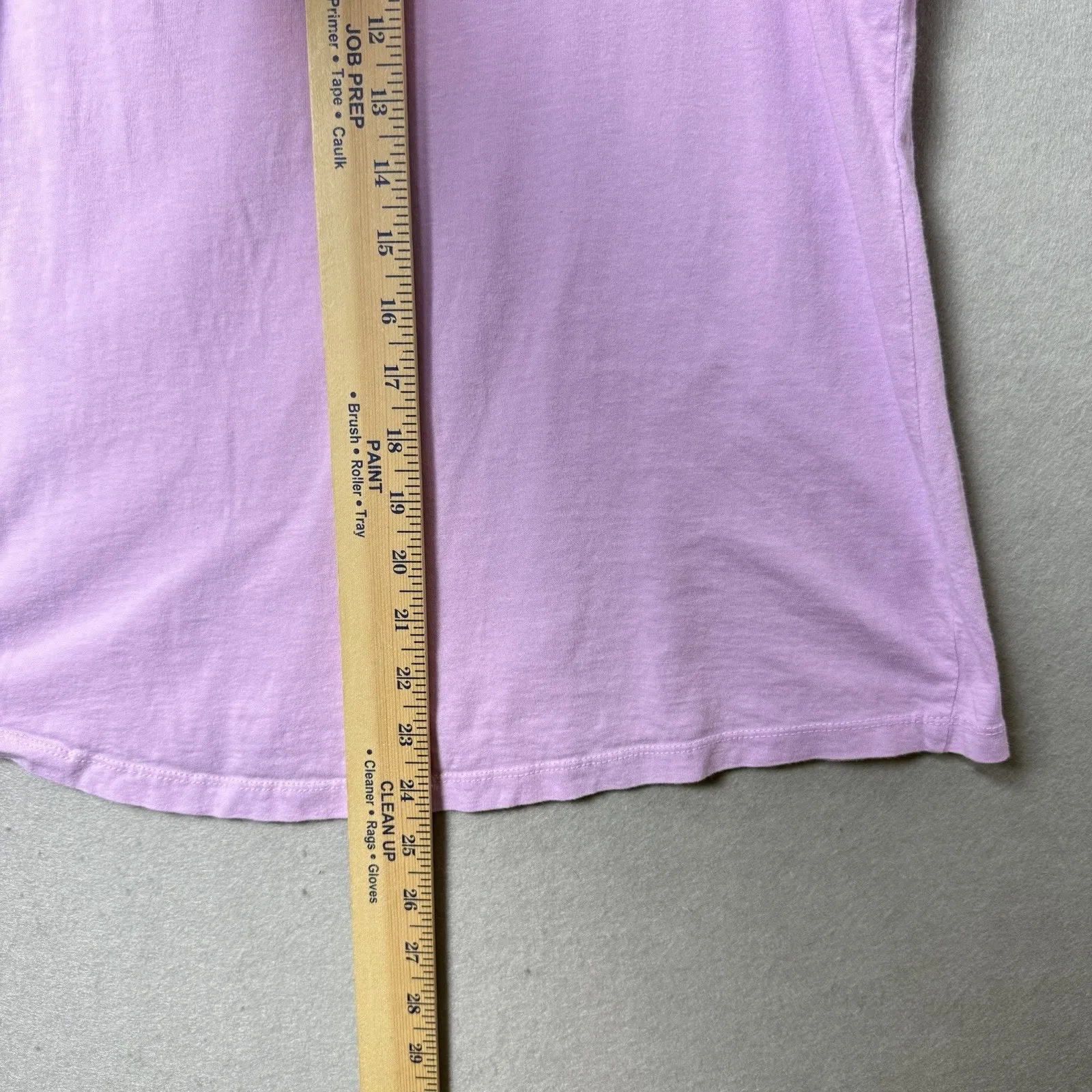 Pure Barre “Summer tuckin” Muscle Tank Light Pink 100% Cotton Women’s Size L - Image 6
