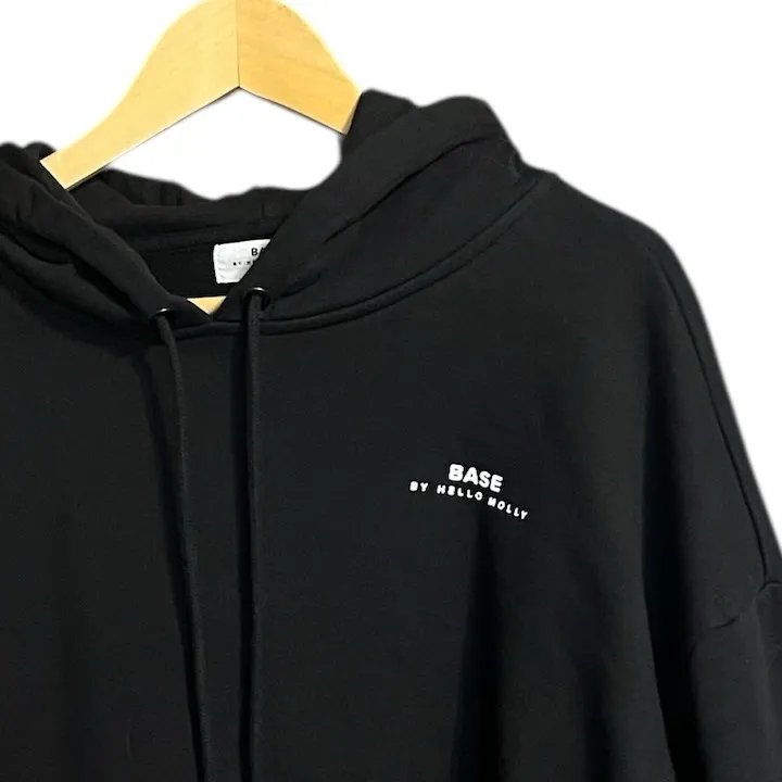 Hello Molly Exclusive Base Slip On New York Black Hoodie Size XL - Image 11