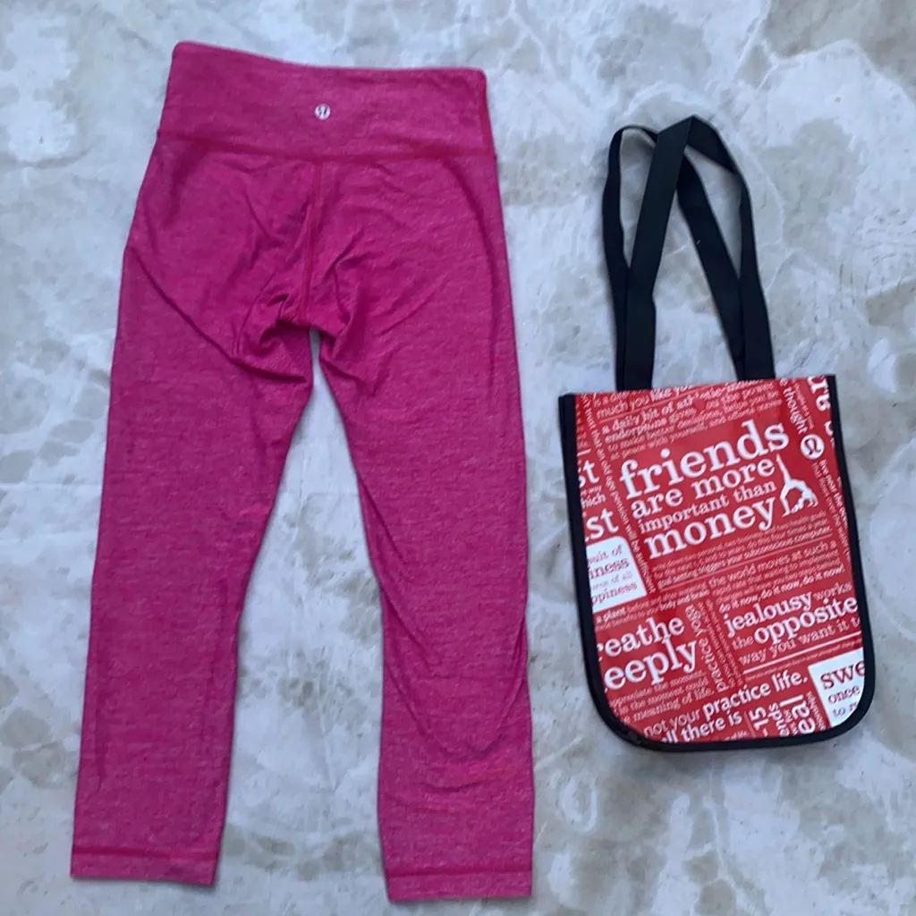 Lululemon wonder under crop leggings - Image 9