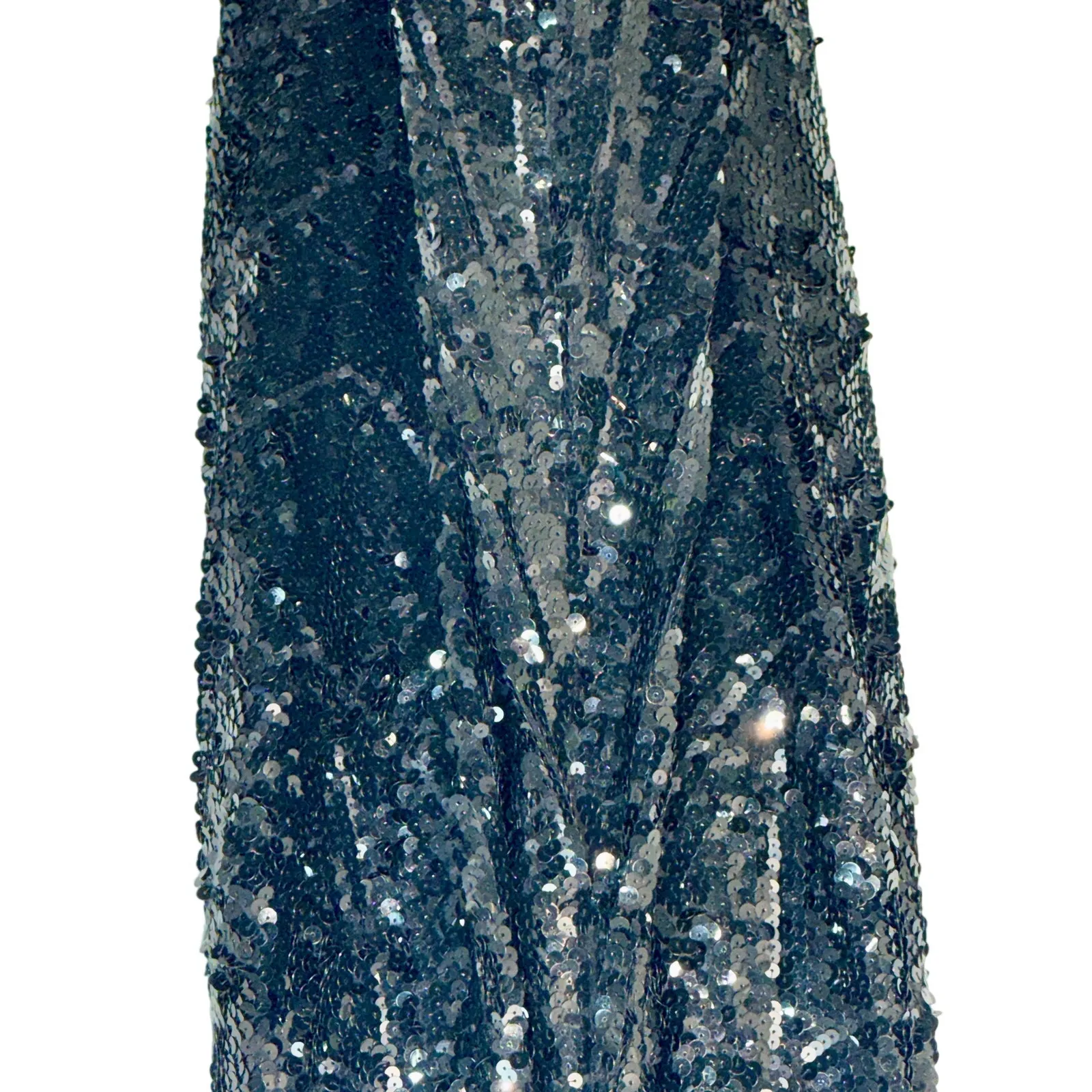 NWT Mandalay Black Sequin High Low Maxi Gown Evening Formal Dress Womens Size 10 - Image 8