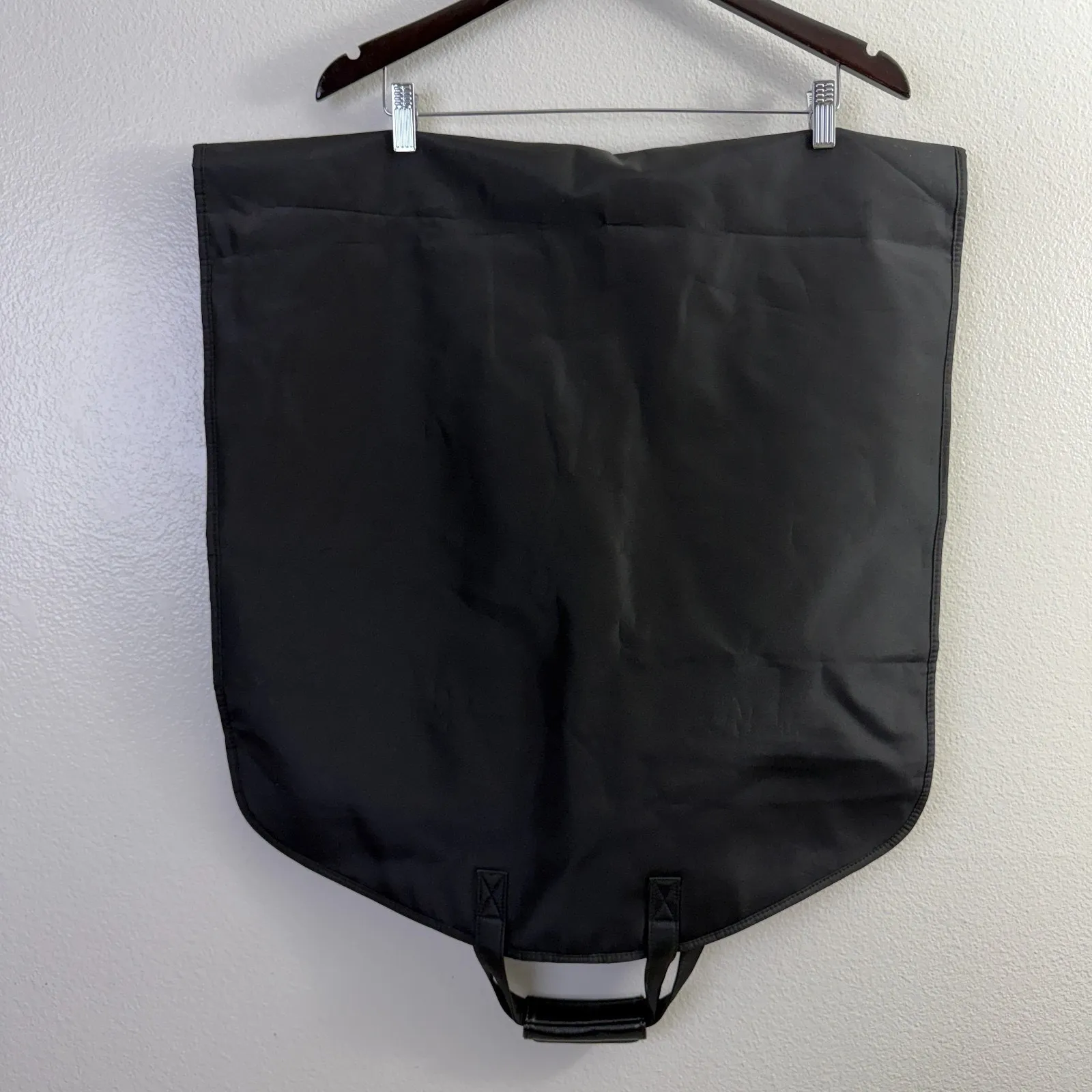 Jean Paul Gaulthier Wardrobe Bag Black Leather Handles ZIp Wearable Art Logo - Image 6