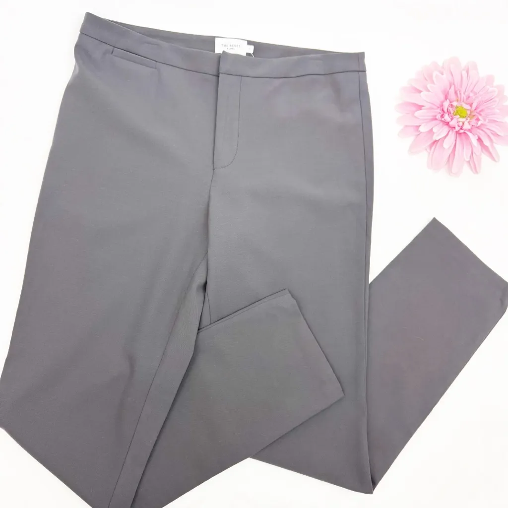 The Reset R Label Skinny Stretch Pant Dark Grey Gray Size M - Image 6