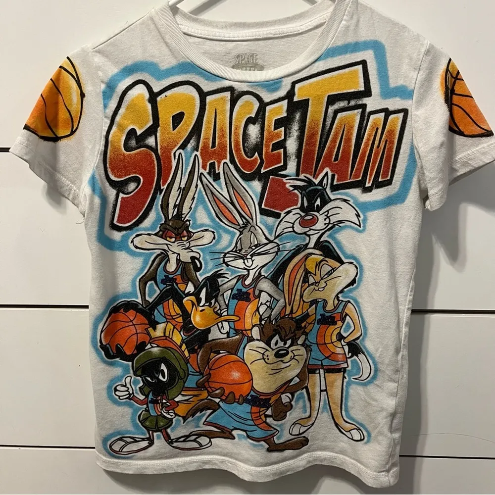 Space Jam Airbush T Shirt - Image 2