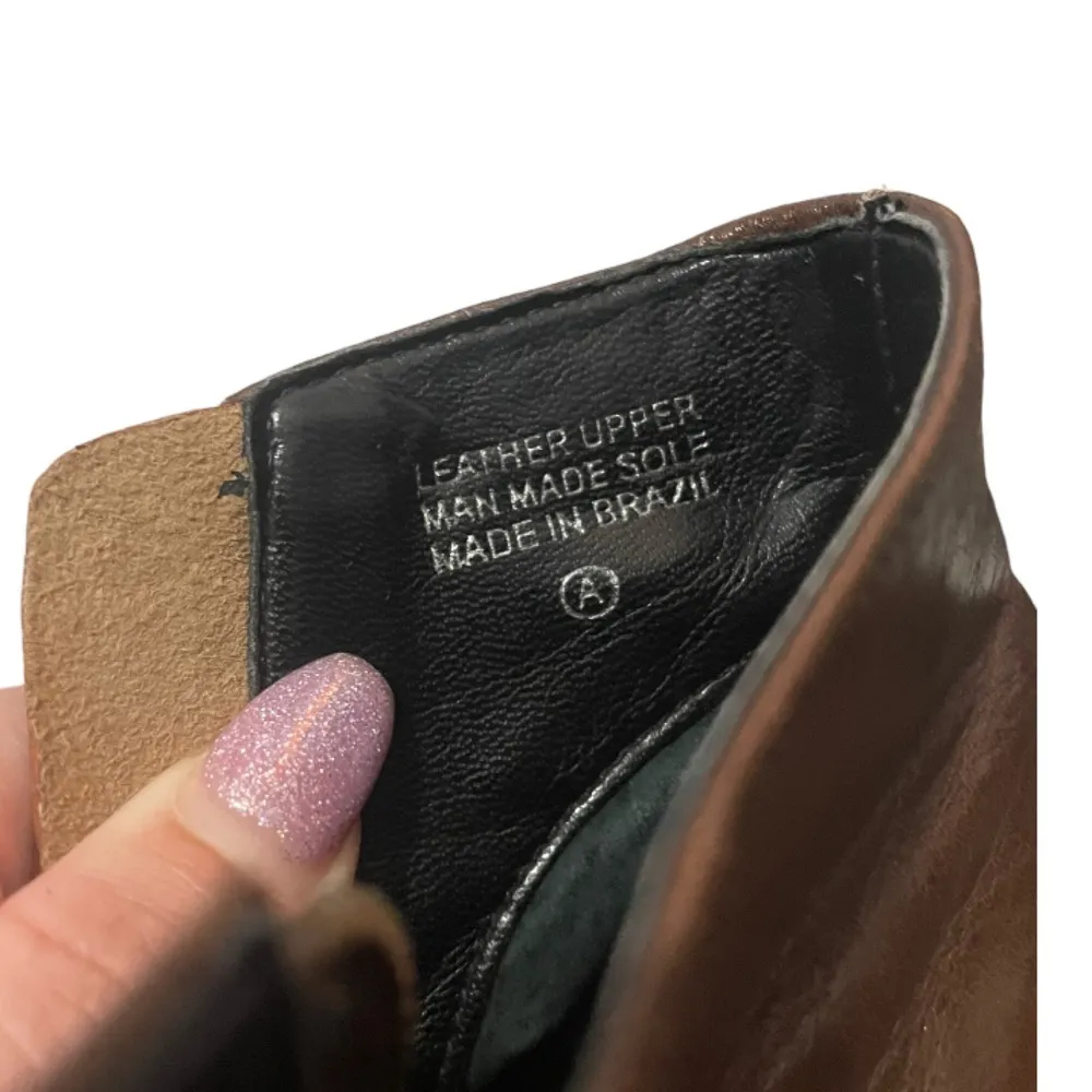 Etienne Aigner Brown Vintage Boots - Image 8