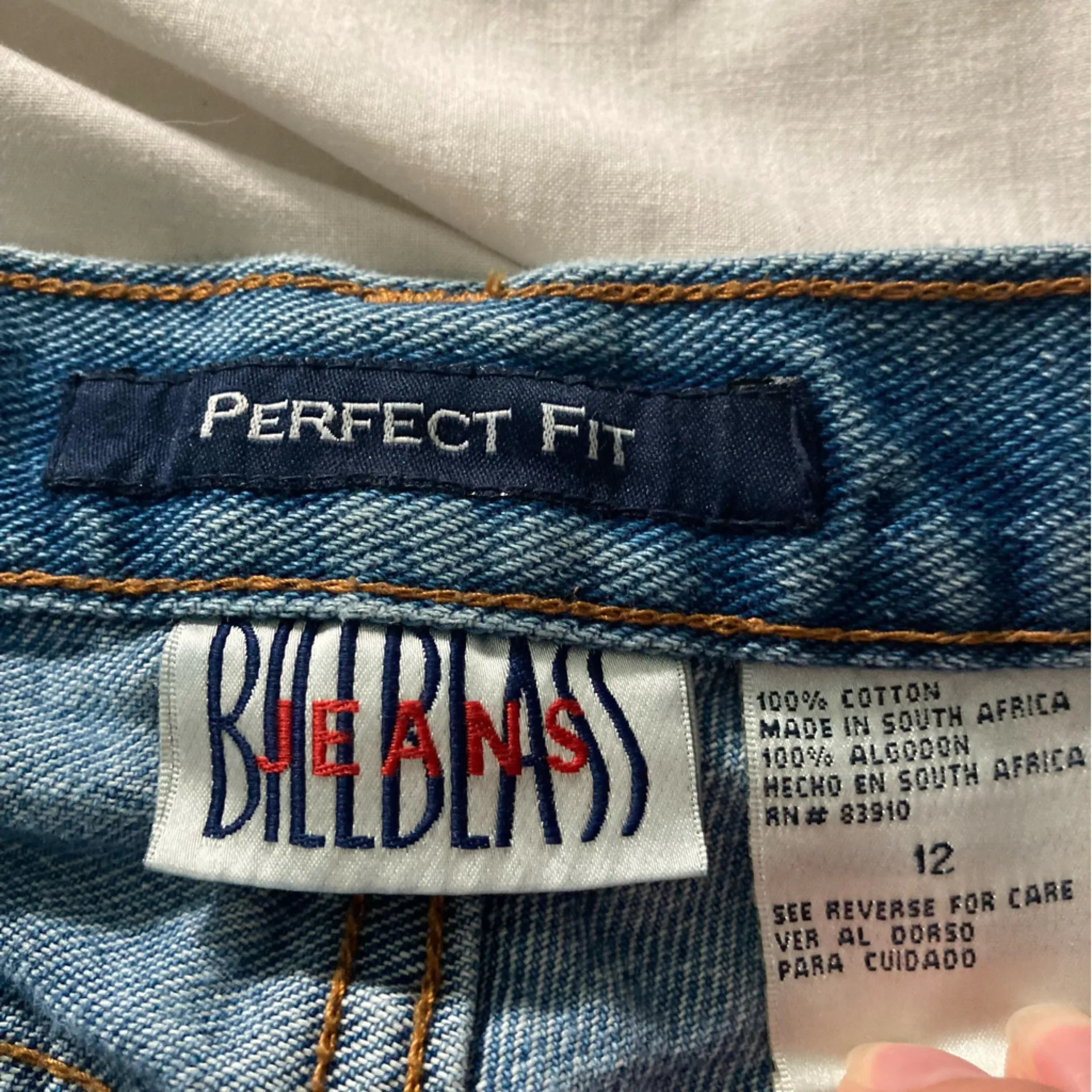 Vintage Bill Blass Women’s Jeans Size Vintage 12 Modern 10 - Image 4