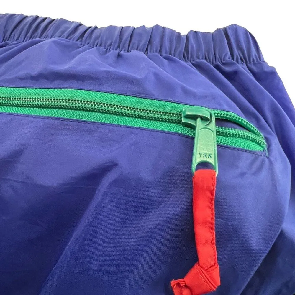 Vintage 90's Sierra Designs Nylon Women Windbreaker/Rain Pants Size Medium Blue - Image 4