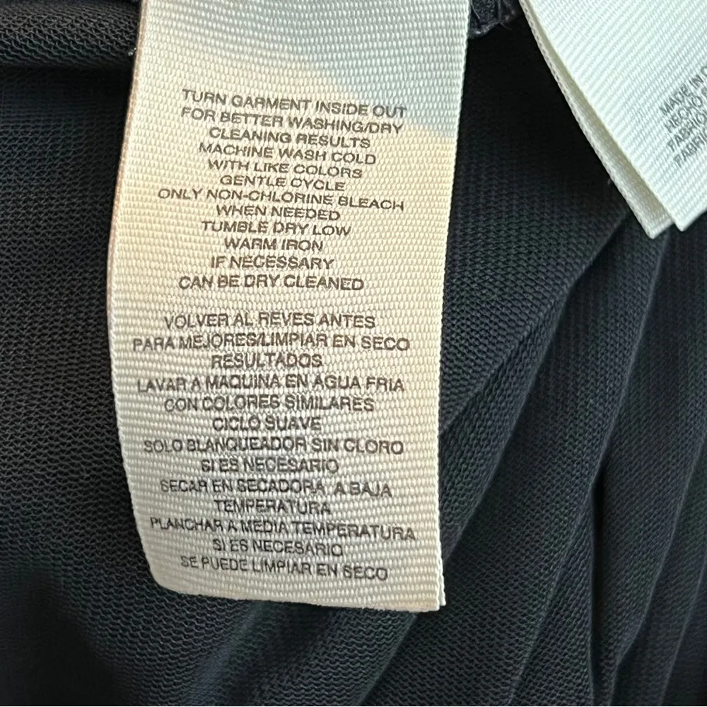 Rachel Rachel Roy Women’s Black Casual VNeck Sleeveless Surplice Dres Size M - Image 11