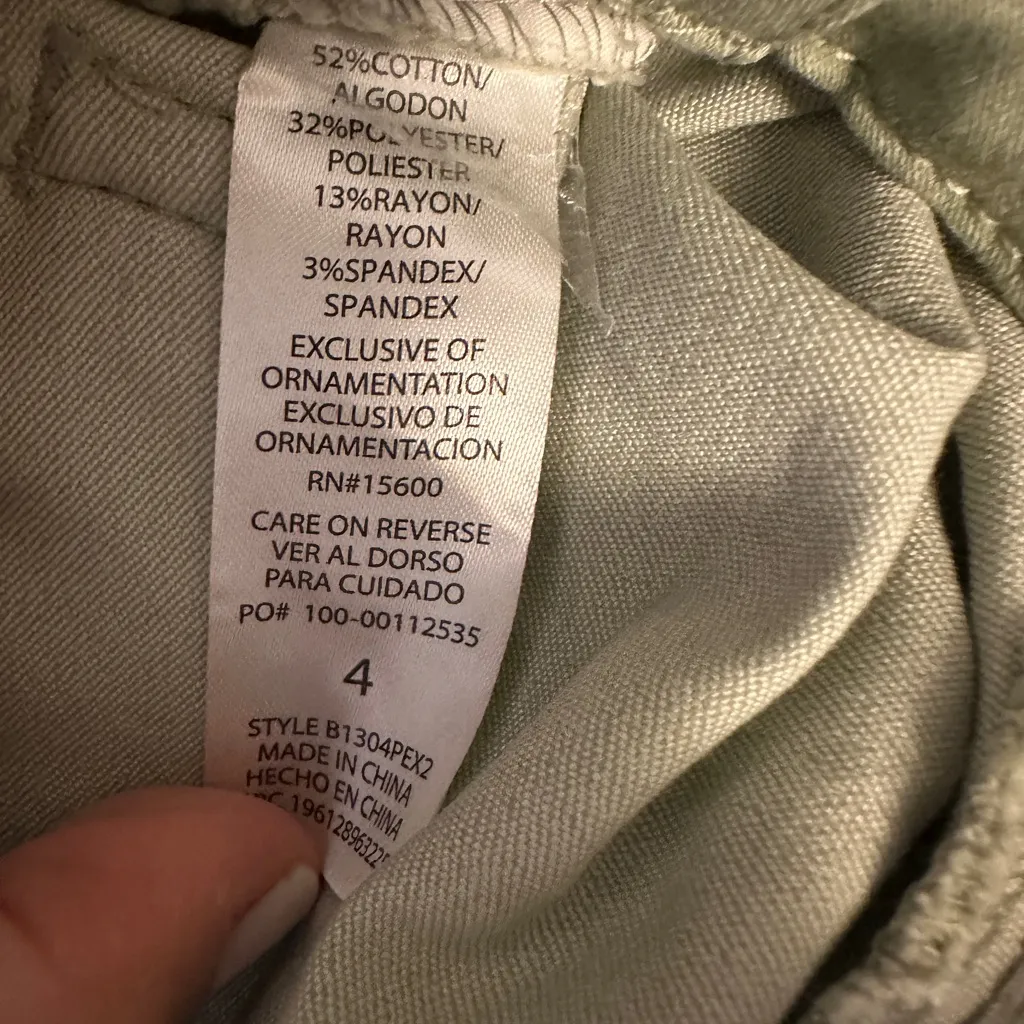 Democracy - Ab"solution Ankle Skimmer Pants 4 Dark Seagrass - Image 5