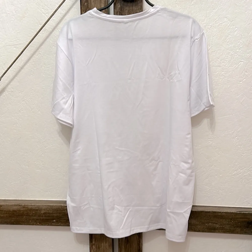 New let’s go girls graphic tee White Size L - Image 3