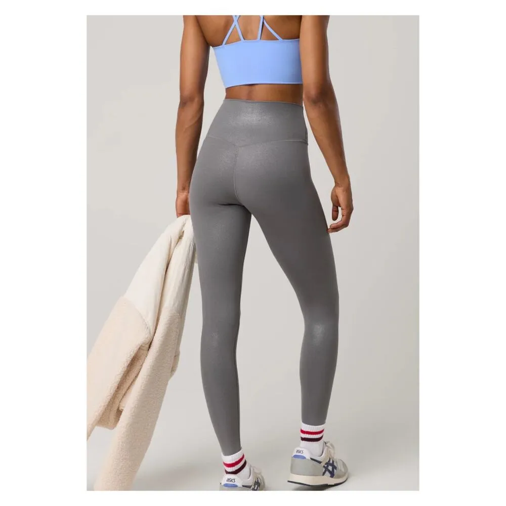 Aerie Offline Shell Purple Real Me High Waisted Crossover Leggings Sz.L NWT - Image 4