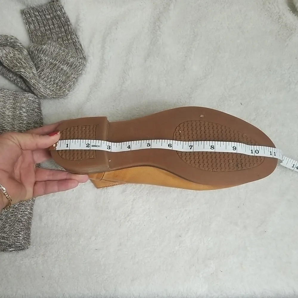 Mona Flying Ombre distressed leather boots Brown Size 10 - Image 12