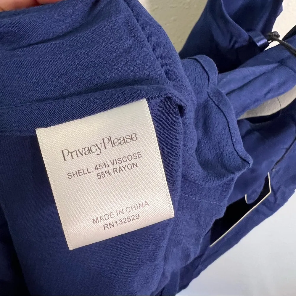 Privacy Please Sigsbee Dress Navy Blue - Image 10