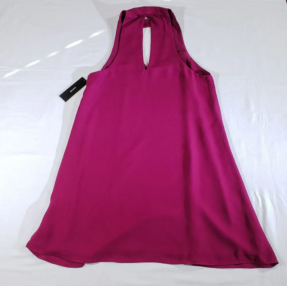 NWT Lulu's Chocker Magenta Swing Mini Dress. - Image 6