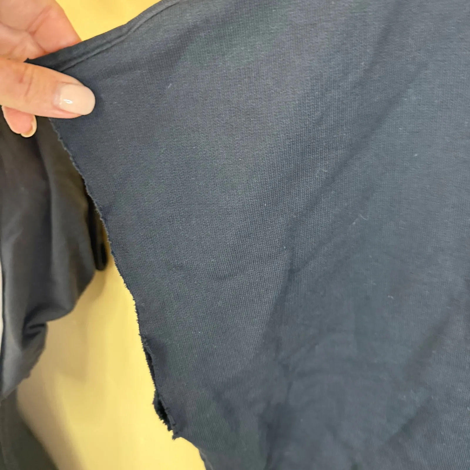 Frank & Eileen Audrey Funnel Neck Capelet British Royal Navy OS Triple Fleece - Image 6