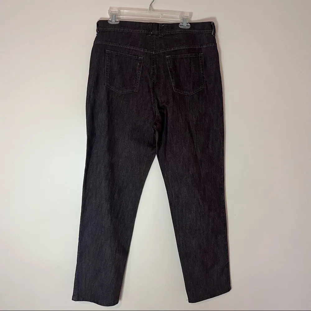 Gloria Vanderbilt “Amanda” Jeans Dark Denim Plus Size 16 - Image 8