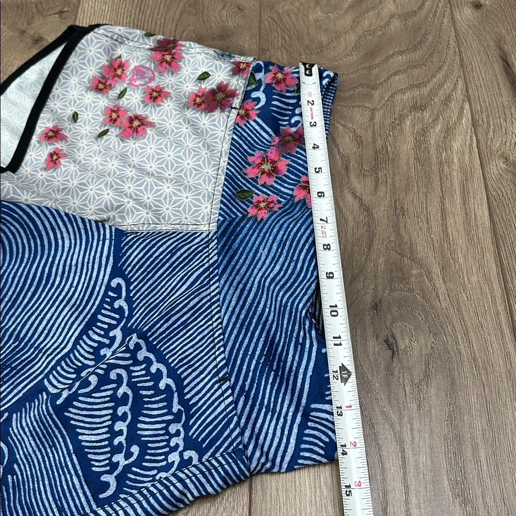 INKnBURN Kraze Performance Lined Running Shorts Blue Denim Pink Size Medium - Image 9