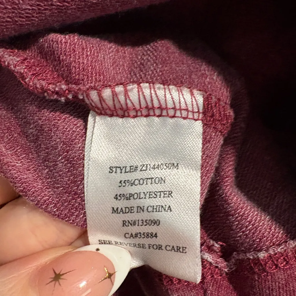 Z Supply Burgundy Maroon Cardigan- Size Medium - Image 4