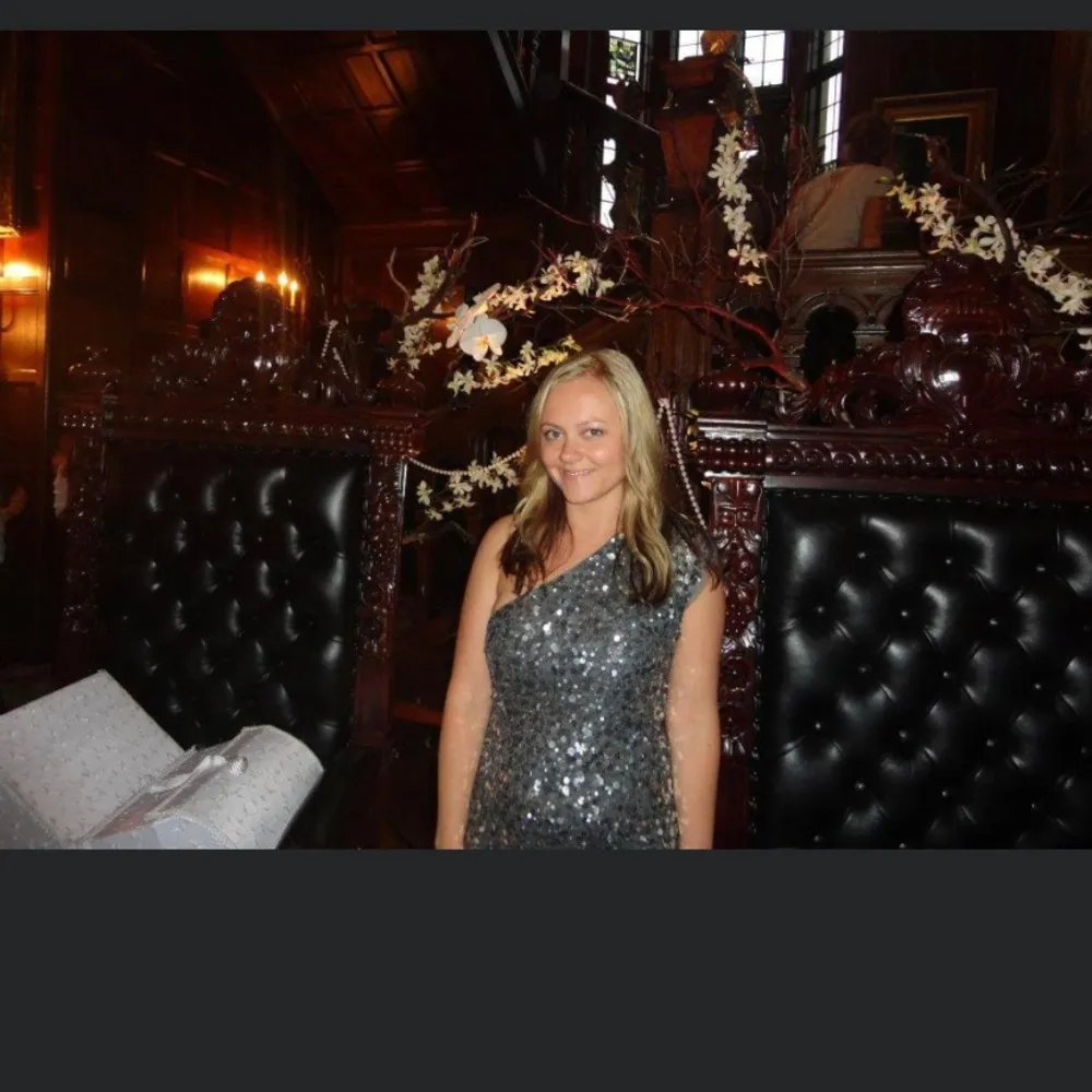 Arden B Sequined sparkling one shoulder dress - Image 2