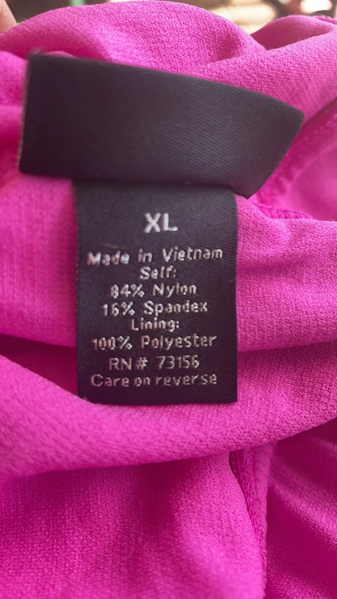 Hot Pink Tankini Top - Image 4