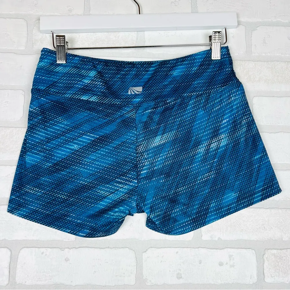 Athletic Shorts, Blue with Design, Buttery Soft, Size S/M Very‎ Comfortable! - Image 6