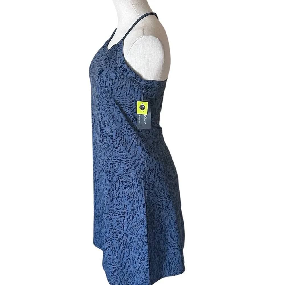 NWT Eddie Bauer Women's Aster Sleeveless Empire-Waist Dress IN VINTAGE - Image 3