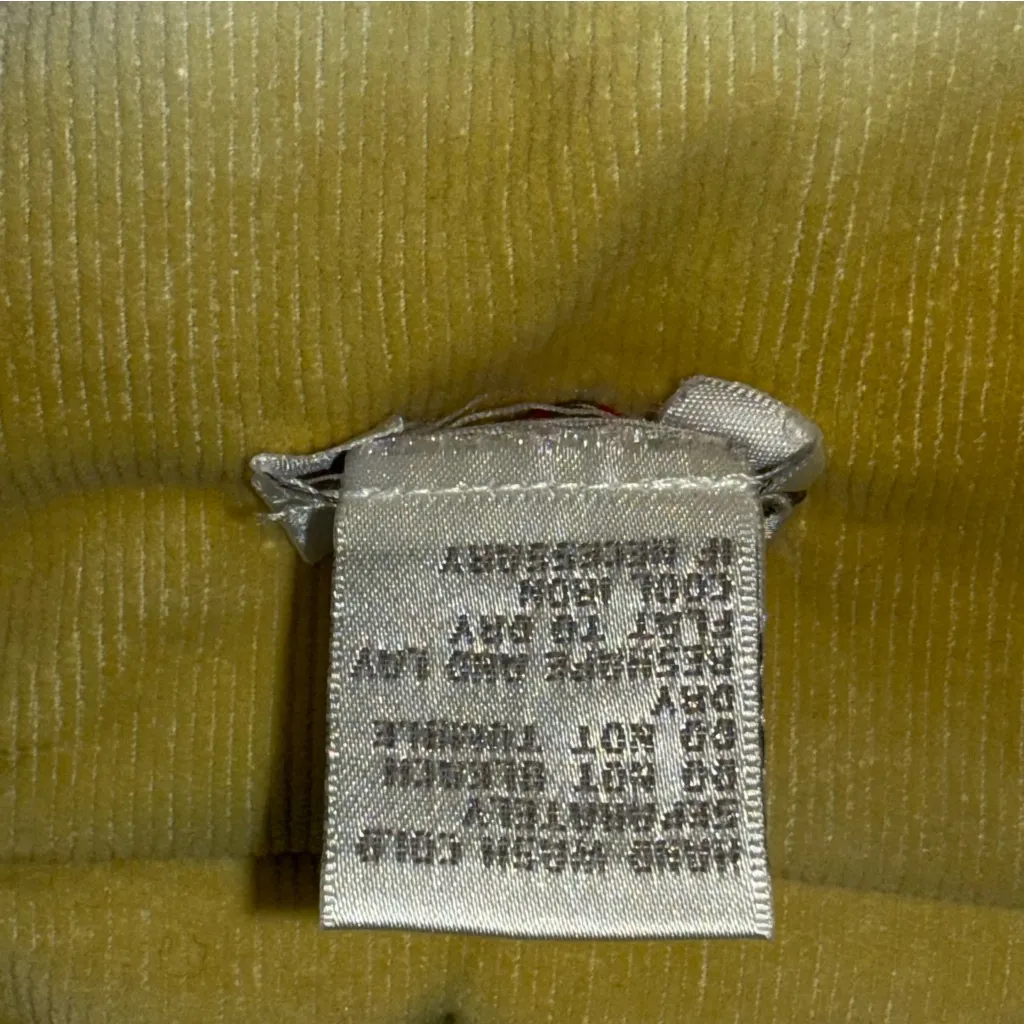 La Cite Paris Abstract Art Corduroy Women’s Jacket size L Y2K 90’s Vintage Red Size L - Image 10