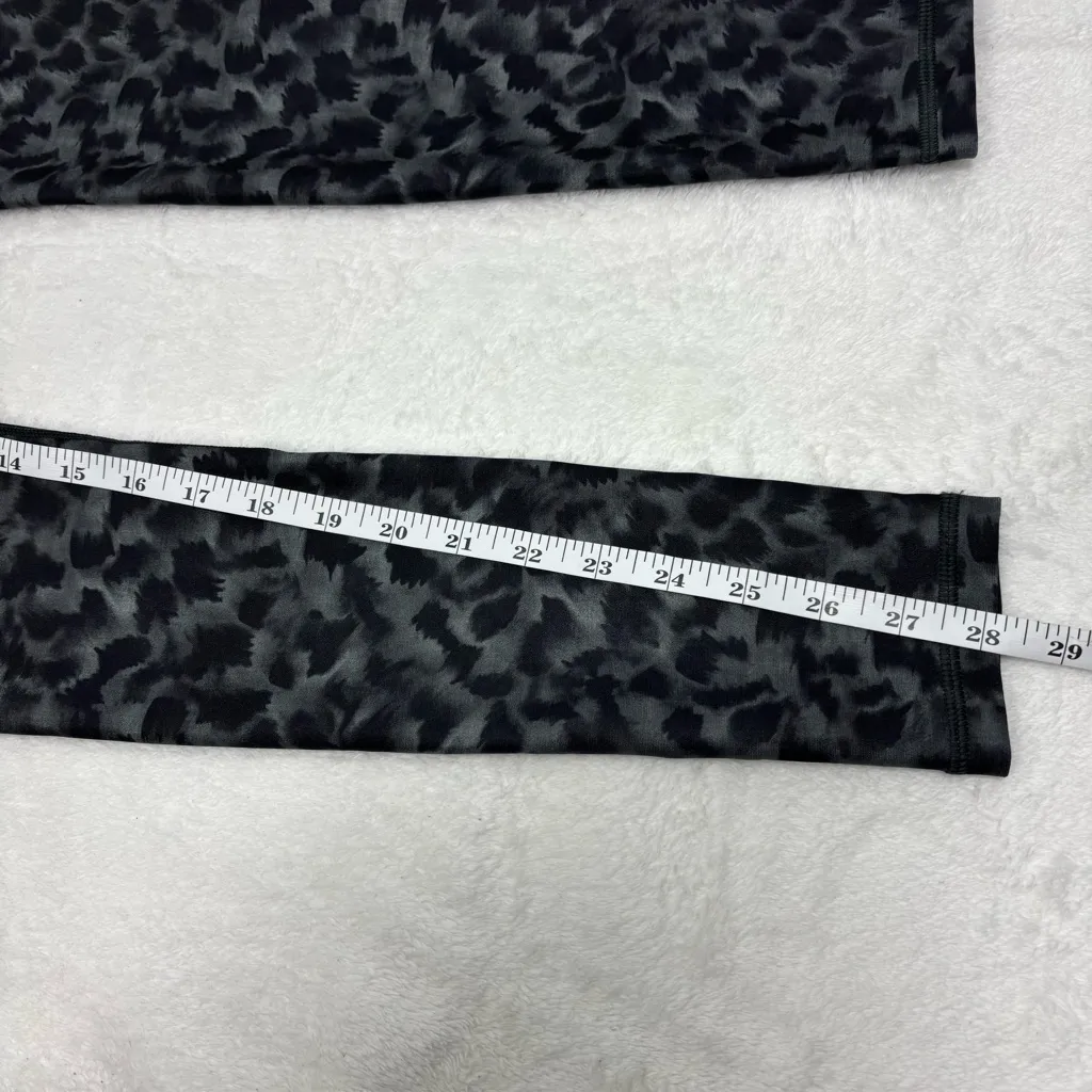 CALIA by Carrie Underwood Gray Leopard Print‎ Leggings Size XS NEW Black - Image 5