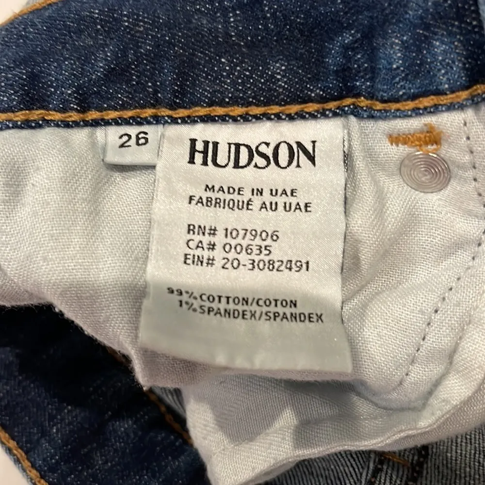 HUDSON JEAN SKIRT “THE VIPER” mini skirt  size 26 - Image 12