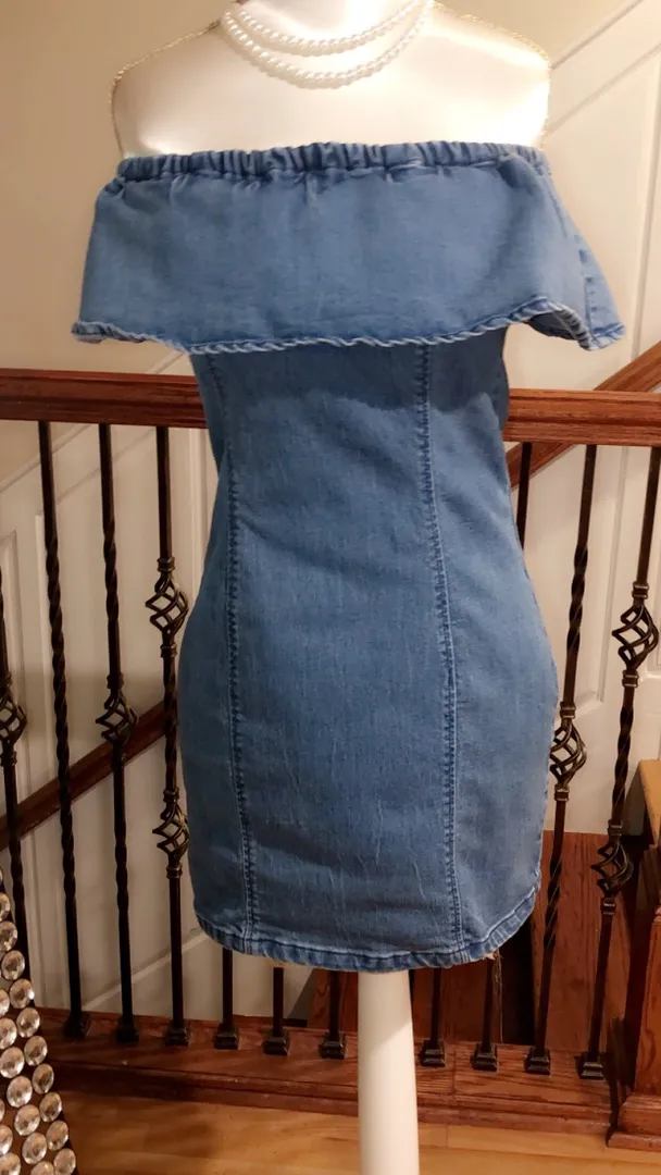 MPD Denim Mini Dress - Image 2