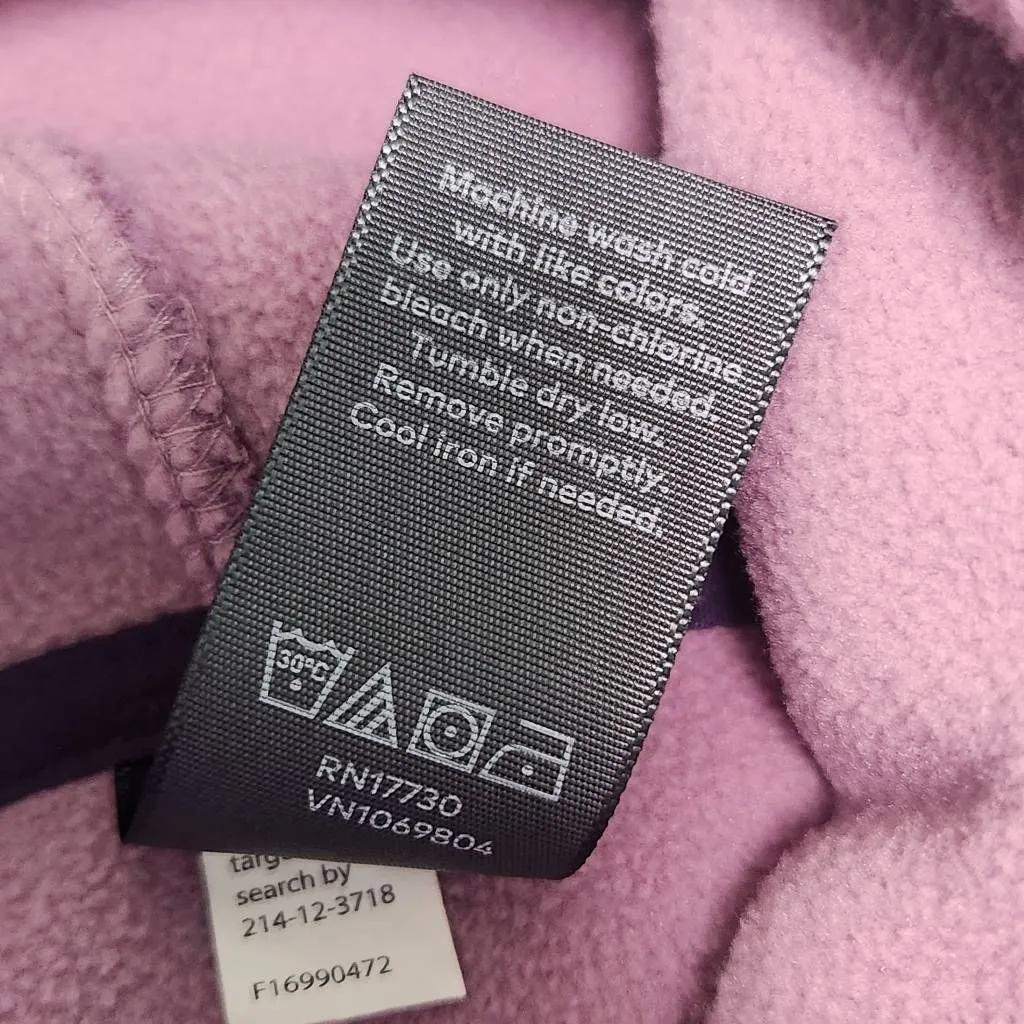 Champion Purple Fuzzy Funnel Neck Pullover Size XL Purple Pullover - Image 7