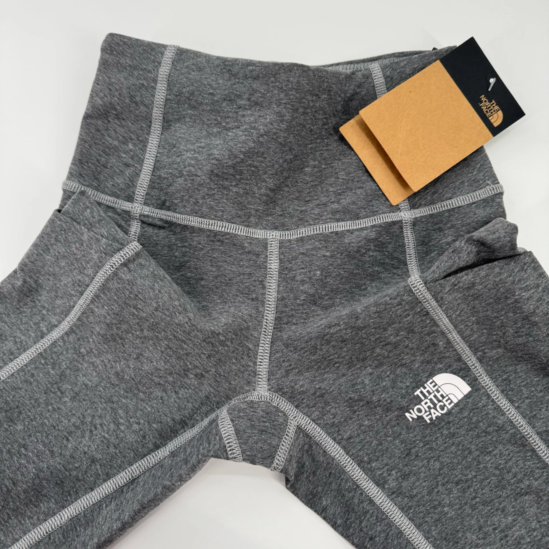 The North Face Women's Kepplier Hike Leggings Grey Heather Size XS NWT - Image 5