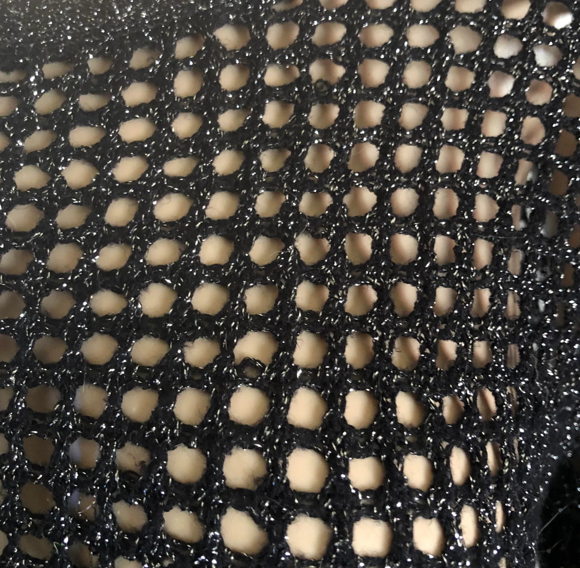 EXPRESS Metallic Open Knit Sweater - Image 4