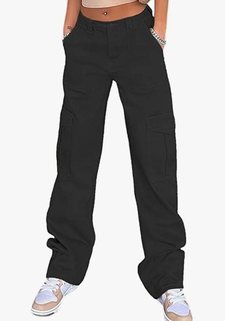 Amazon Black Cargo Pants - Image 3