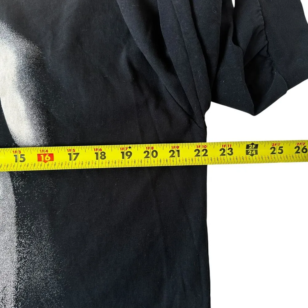 Taylor Swift Black Oversized The Eras Tour Sweater Women Size Medium | 33-30 - Image 5