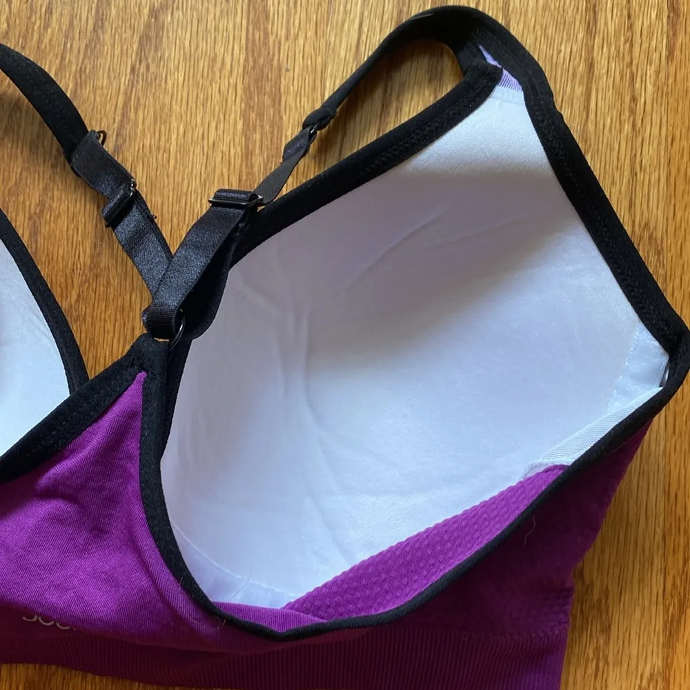 Jockey Women's Activewear Mid Impact Molded Cup Seamless Sports Bra. Size L NWT Size L - Image 12