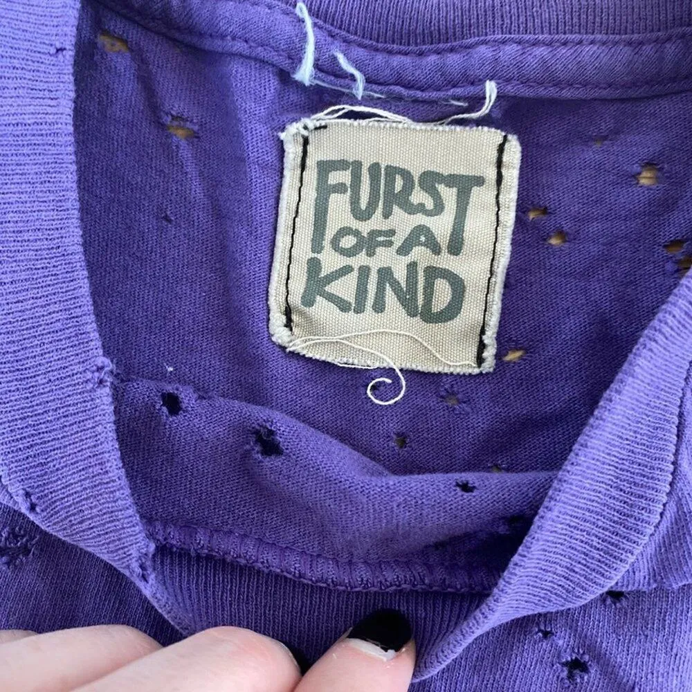 Furst Of A Kind Jamie McMurray 26 Distressed Cropped Tank - Image 2