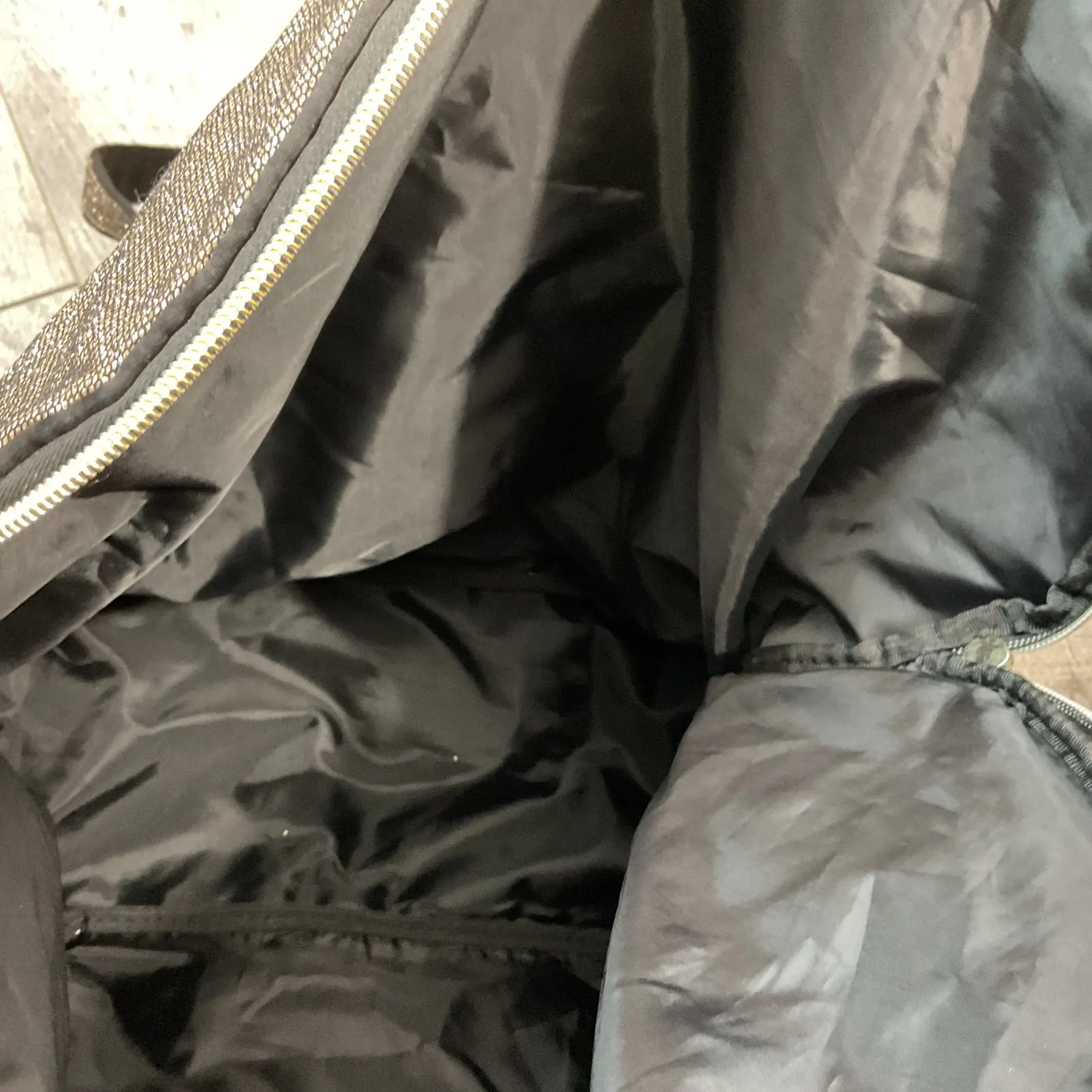 Victoria's Secret‎ Glitter Tote Bag Sparkle Carryall Travel Gym - Image 4