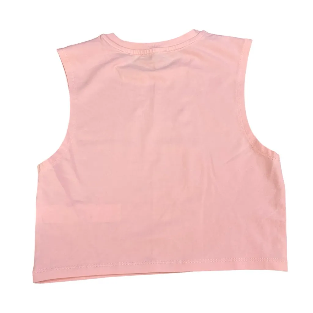 Zara Soft Stretchy Pink Crop Top - Image 5