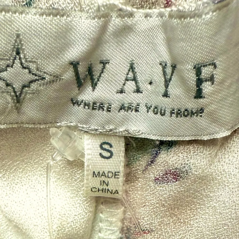 WAYF Off Shoulder Ruffles Sleeveless Lightweight Soft Size Small - Image 5